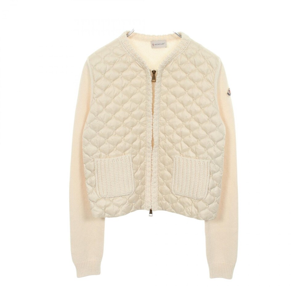 Moncler Knit Cardigan Panned Down #338765M10B